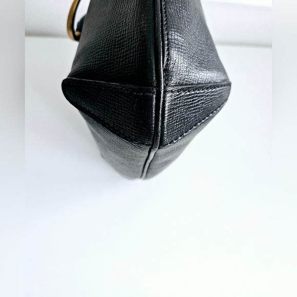 Gucci Horsebit Black Leather Shoulder Bag - Picture 7 of 11